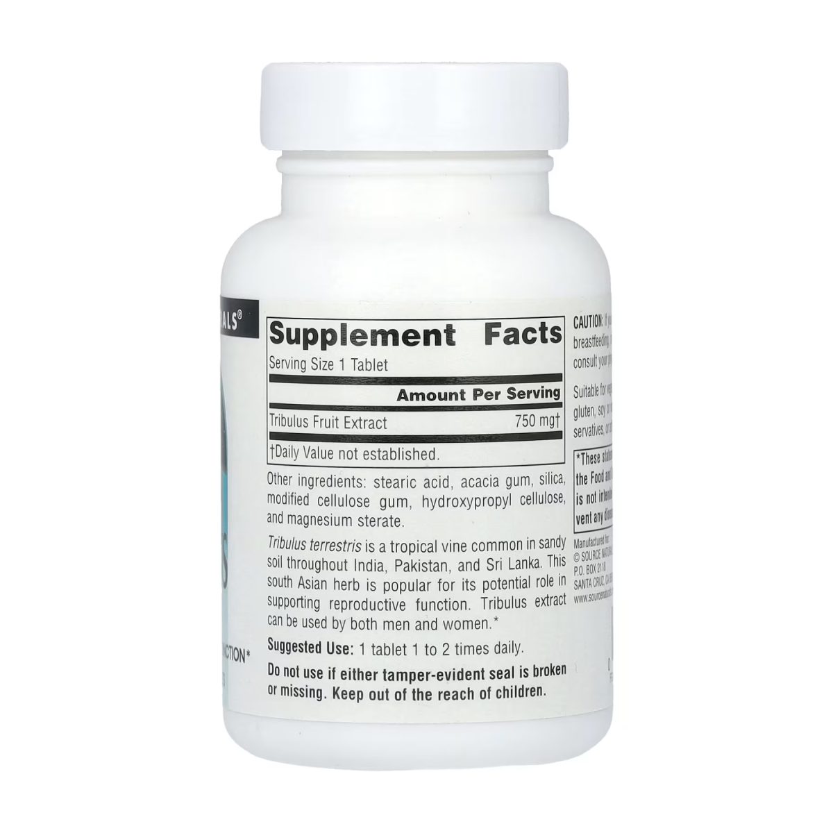 Tribulus Extract 750mg - 60 tabs - Зображення 2