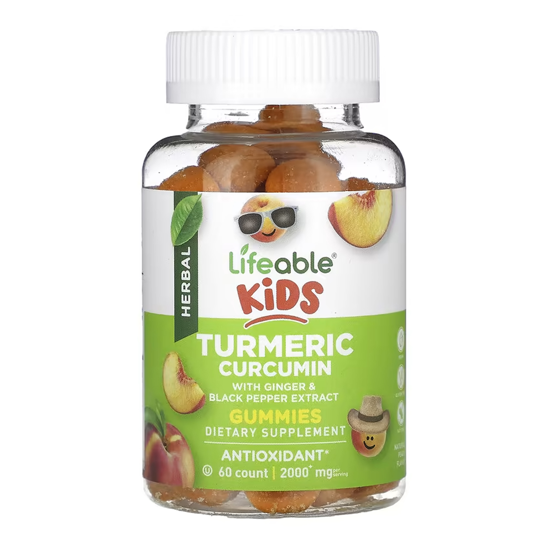 turmeric-curcumin-with-ginger-black-pepper-extract-kids-60-gummies-68779530240629_87c882ba35 Turmeric Curcumin with Ginger & Black Pepper Extract Kids - 60 gummies - Зображення 1