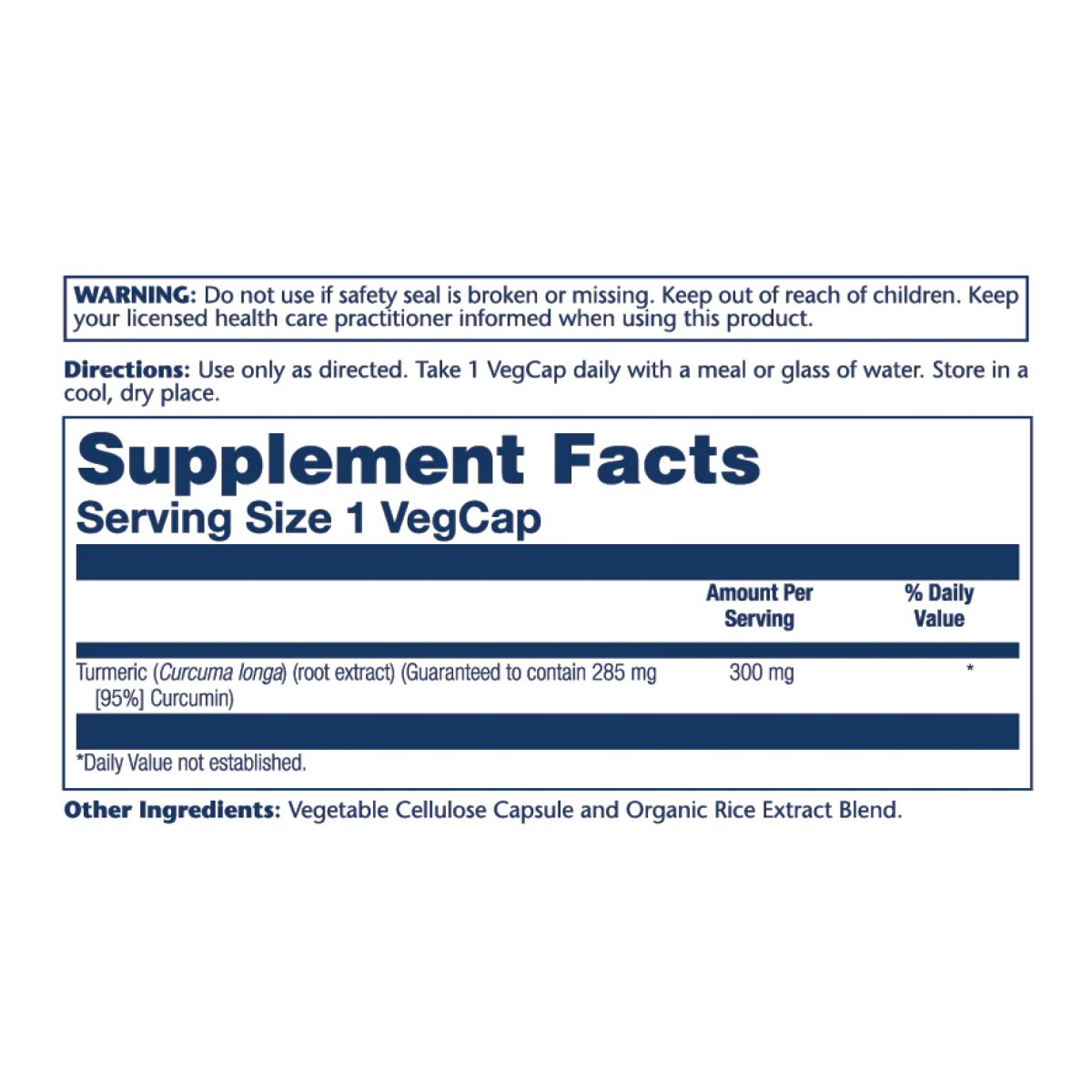 Turmeric Root Extract 300m - 60 vcaps - Зображення 2