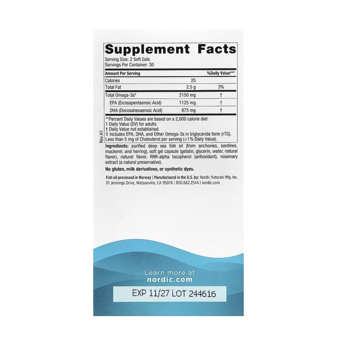 Ultimate Omega 2X - 60 softgels - Зображення 2