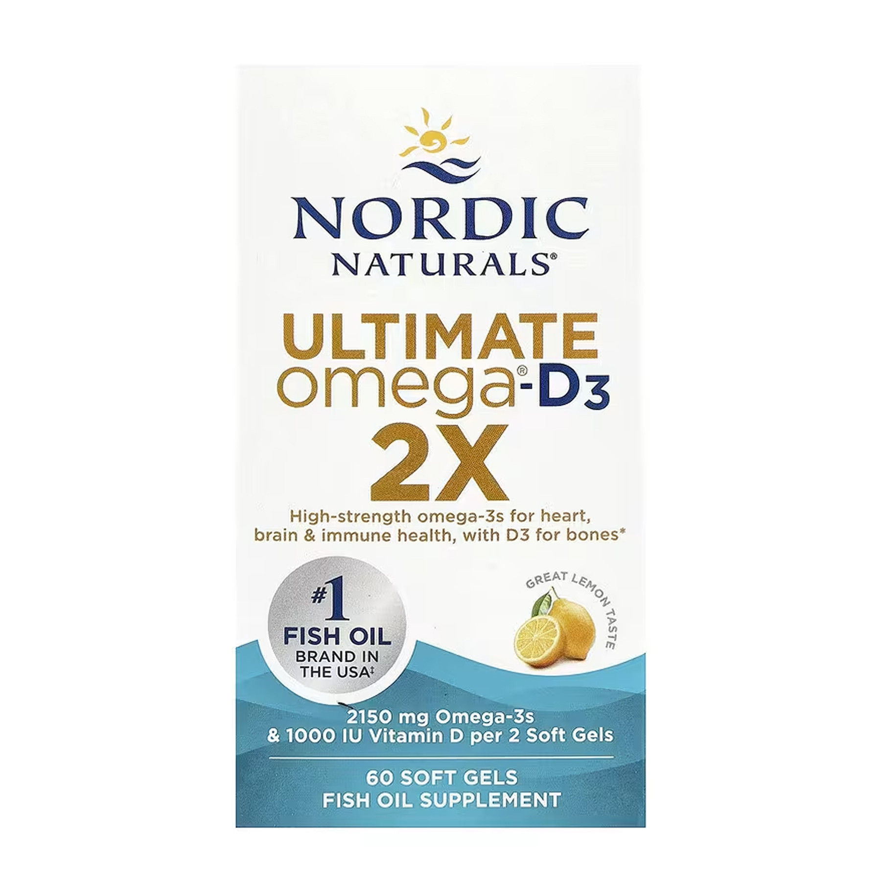 ultimate-omega-2x-d3-60-softgels-29635382983474_889cfa463b Ultimate Omega 2X D3 - 60 softgels - Зображення 1