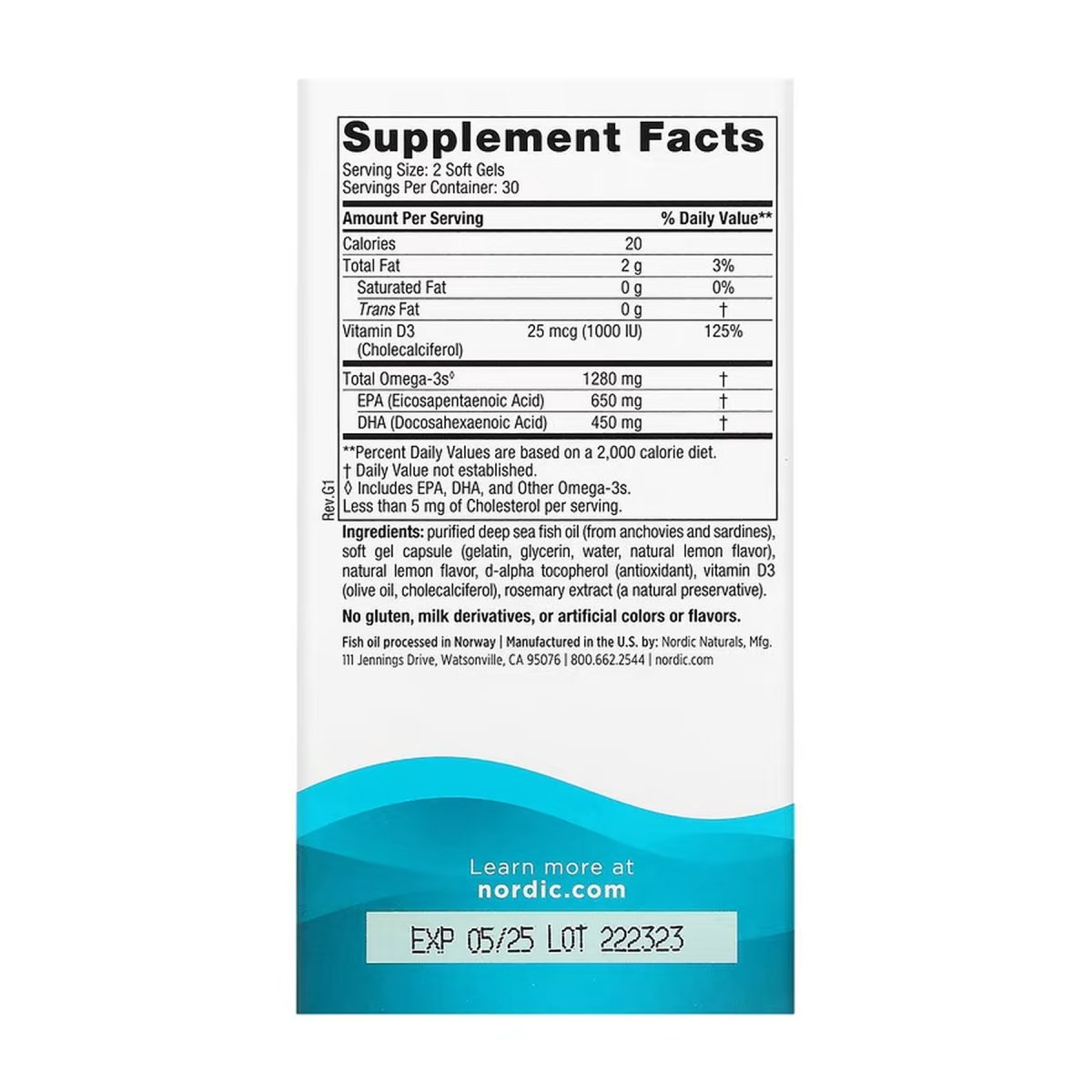 Ultimate Omega-D3 - 60 softgels - Зображення 2