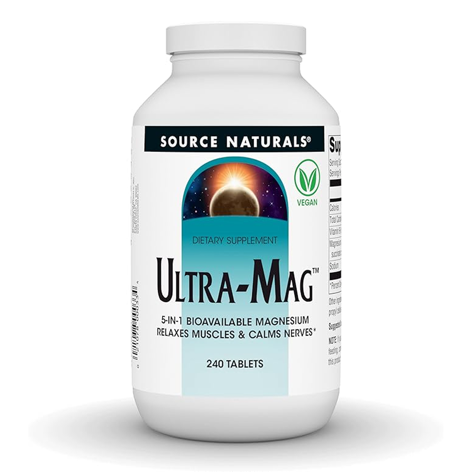ultra-mag-magnesium-complex-240-tabs-38842561337196_7089fb4700 Ultra-Mag Magnesium Complex - 240 tabs - Зображення 1