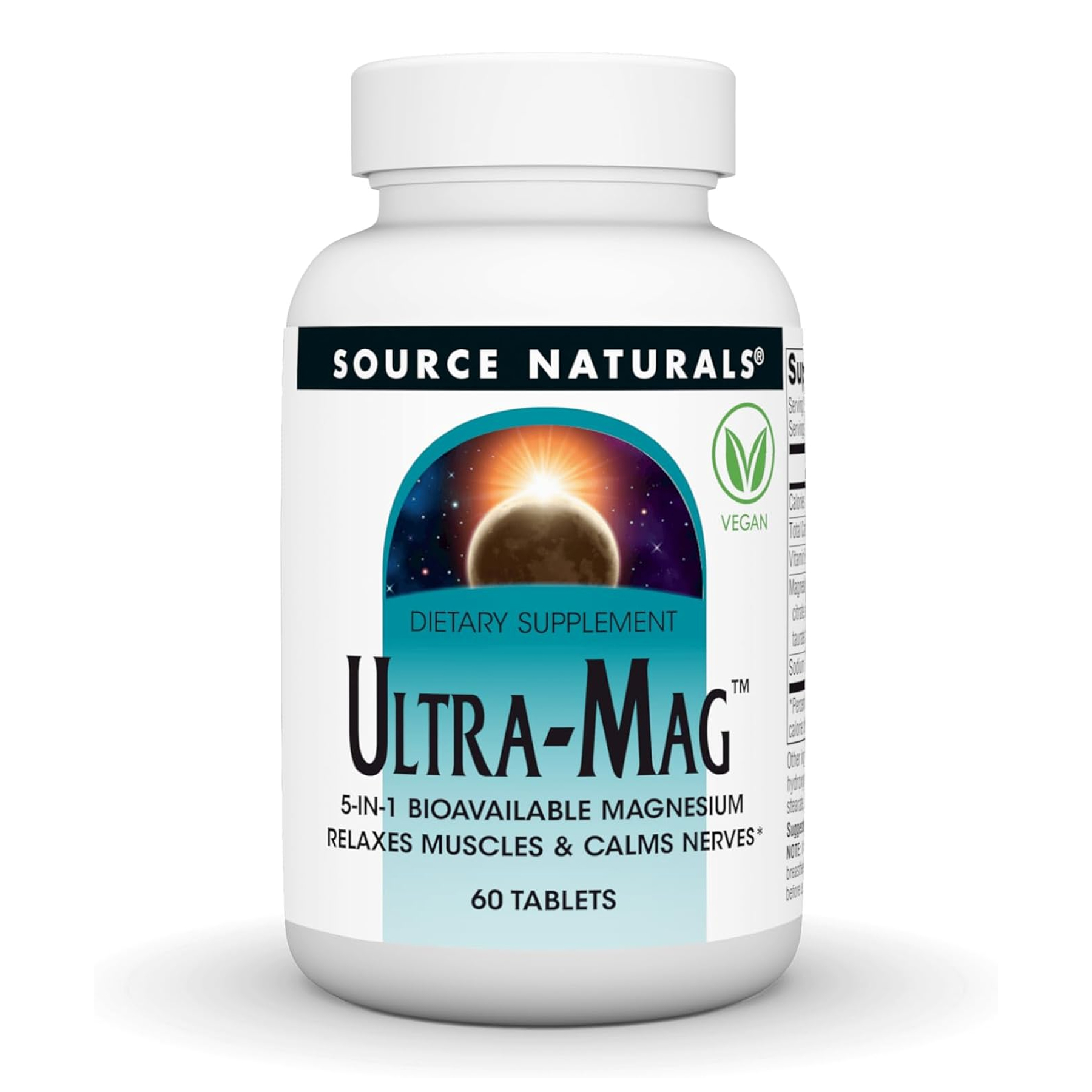 ultra-mag-magnesium-complex-60-tablets-53776170210151_8030113f5c Ultra-Mag Magnesium Complex - 60 tabs - Зображення 1