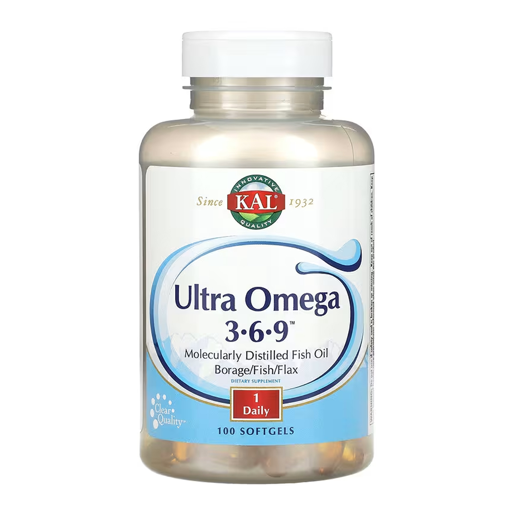 ultra-omega-3-6-9-1200mg-100-softgels-92934935330877_002735fee3 Ultra Omega 3-6-9 1200mg - 100 softgels - Зображення 1