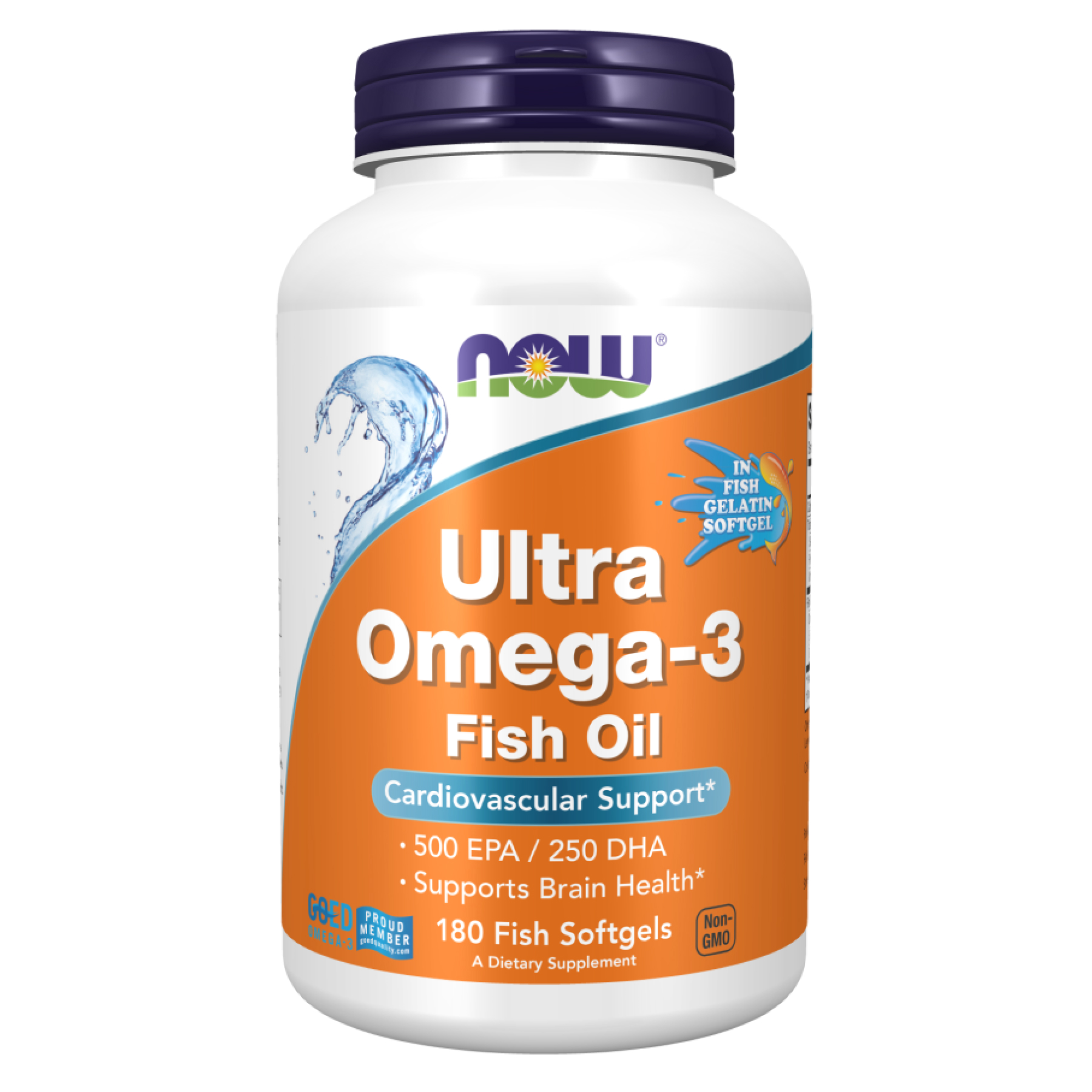 ultra-omega-3-fo-500-250-fish-gelatin-180-softgels-74659616920036_317e0f2de2 Ultra Omega-3 FO 500/250 Fish Gelatin - 180 Softgels - Зображення 1