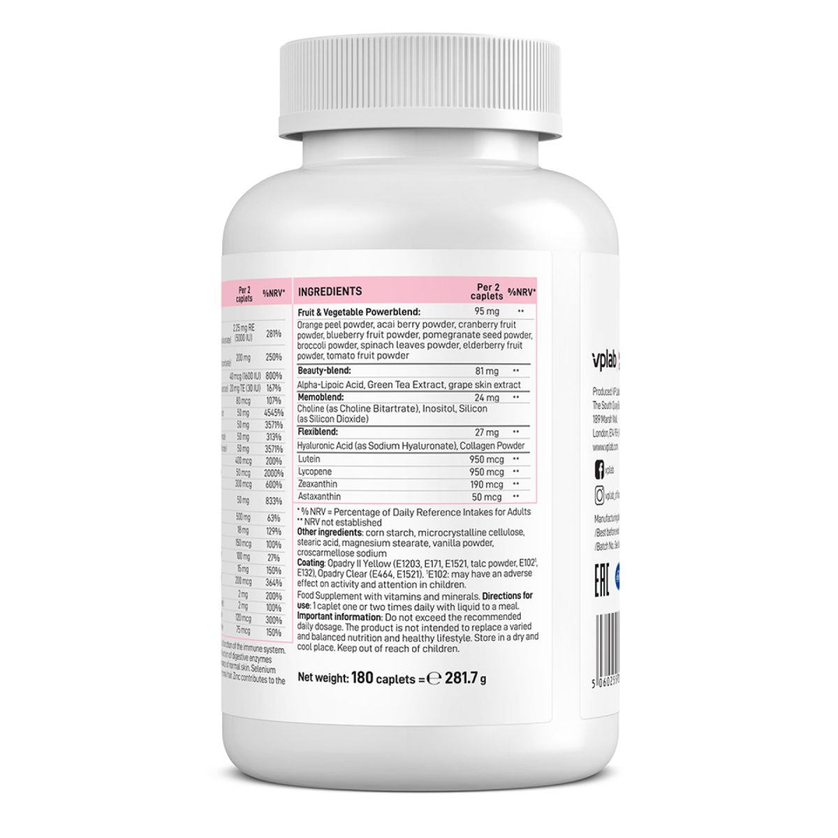 Ultra Women Multivitamin - 180 caps - Зображення 3