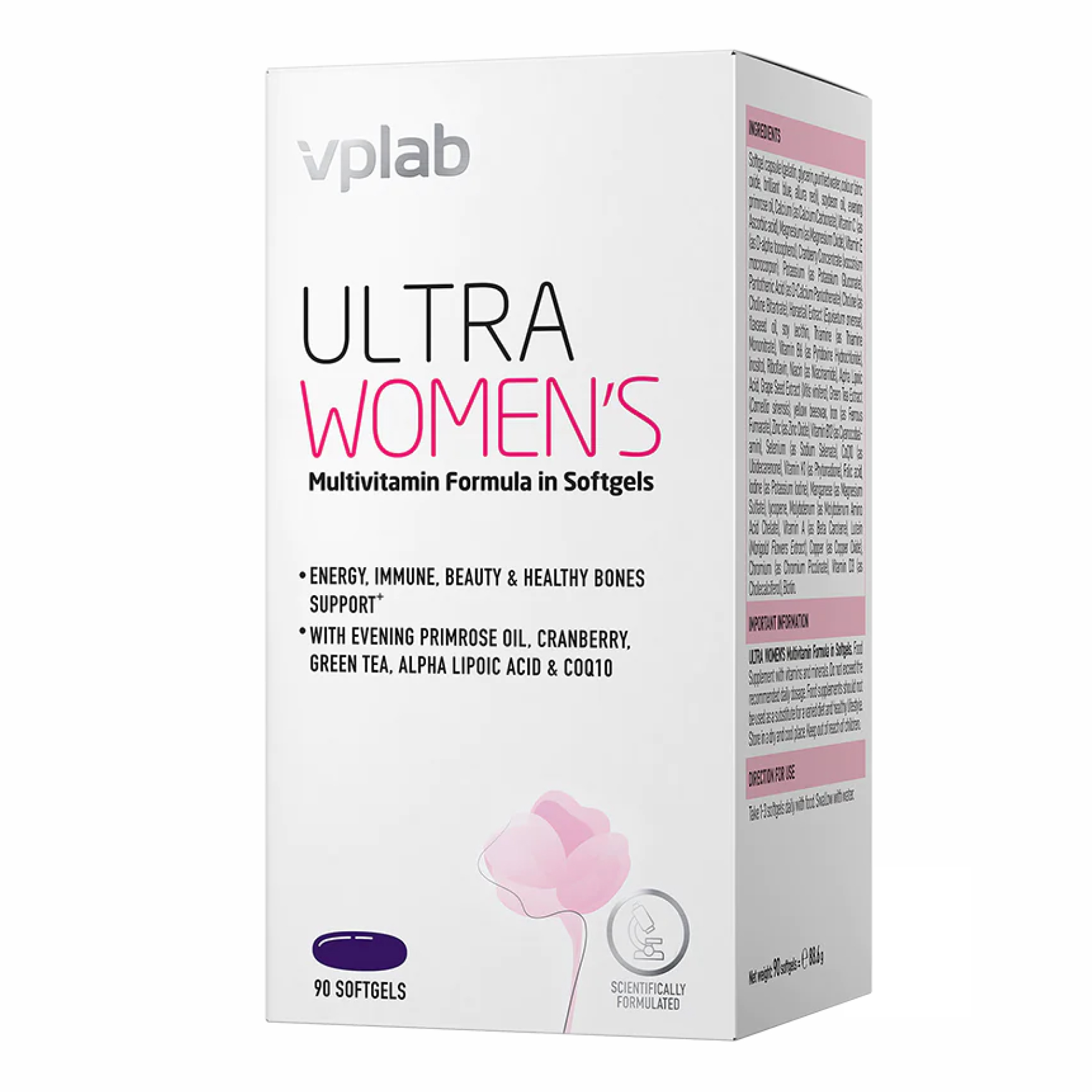 ultra-womens-multivitamin-90-softgels-71759602296329_3818407418 Ultra Women's Multivitamin - 90 softgels - Зображення 1