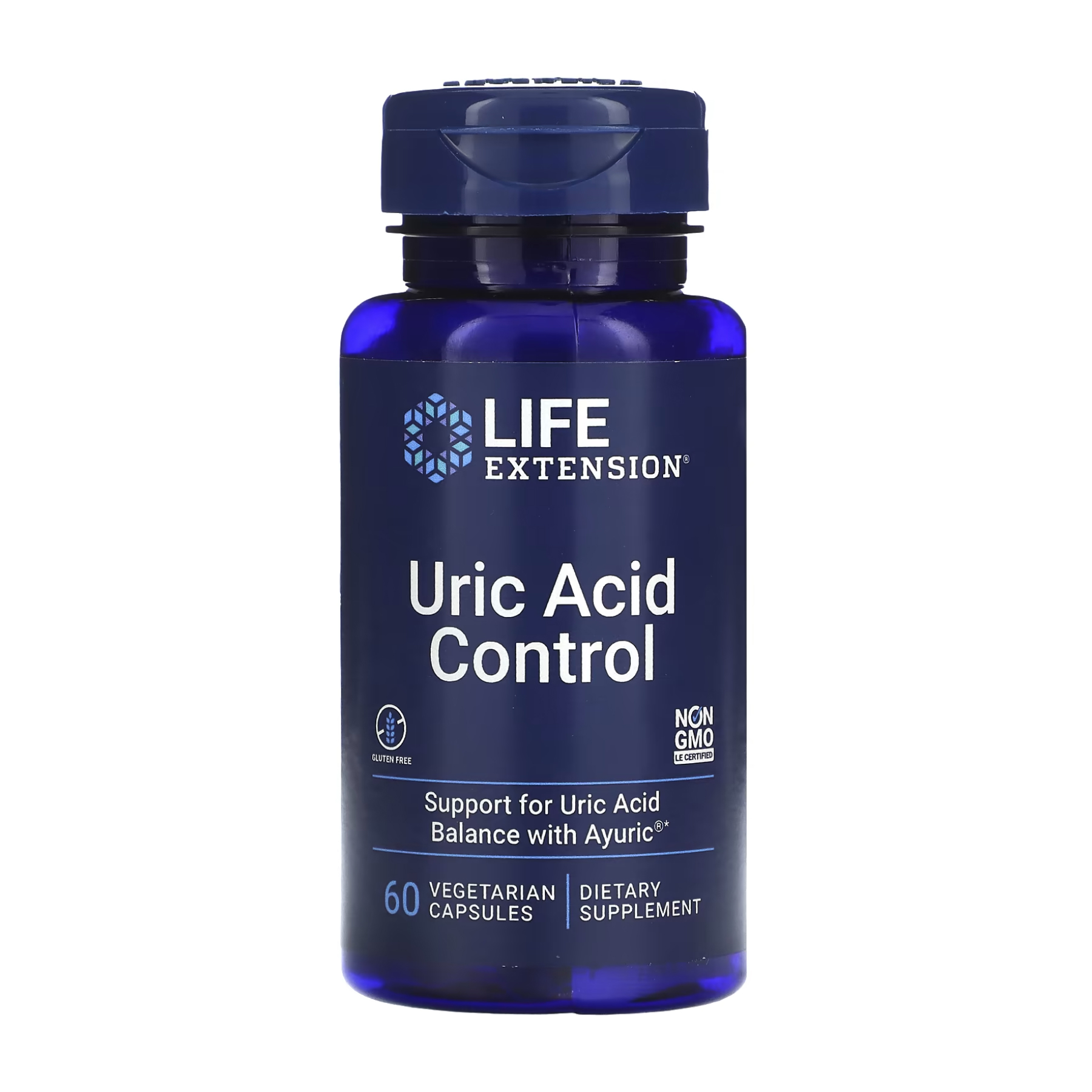 uric-acid-control60-vegetarian-capsules-le-57278382607142_3f53f24ccd Uric Acid Control - 60 vcaps - Зображення 1