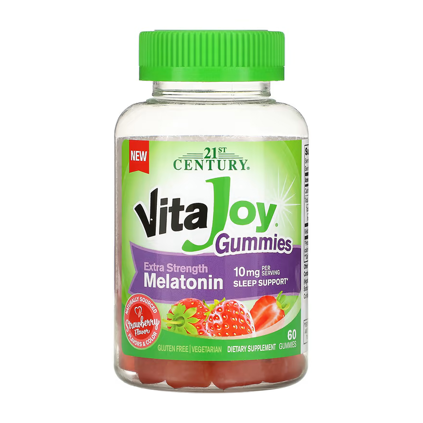 vitajoy-melatonin-10-mg-60-gummies-26455941326705_8a142a4586 VitaJoy Melatonin 10 mg - 60 gummies - Зображення 1
