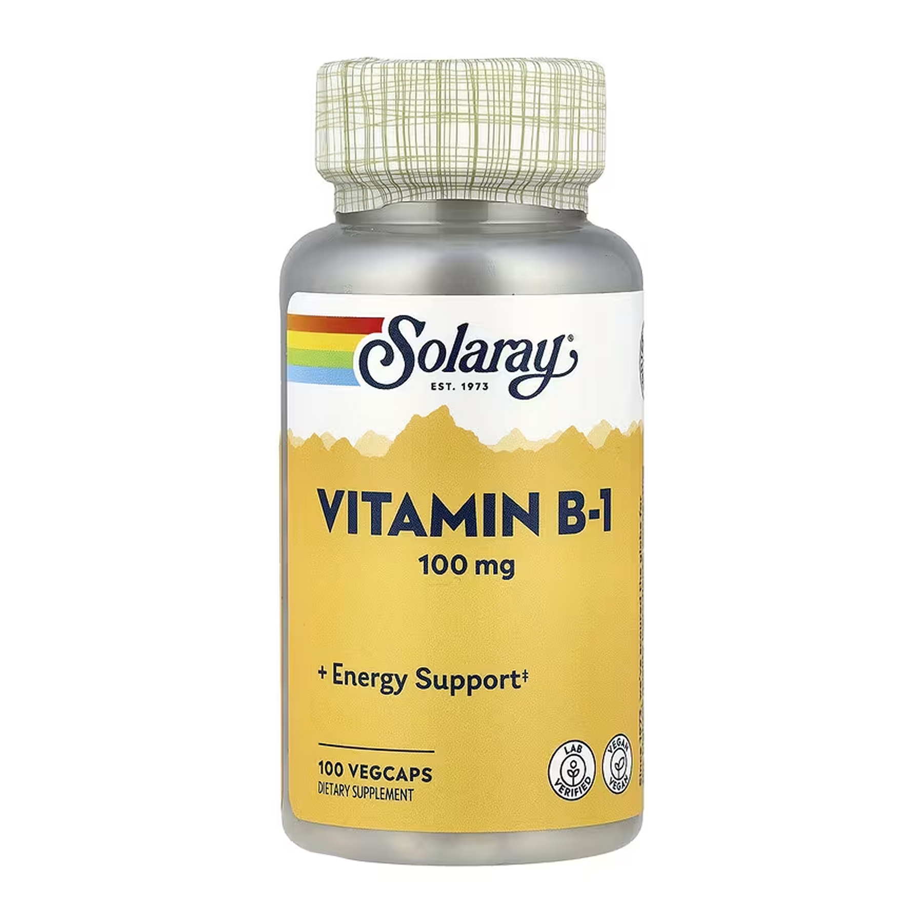vitamin-b-1-100mg-100-vcaps-37330054094536_76f20c014b Vitamin B-1 100mg - 100 vcaps - Зображення 1