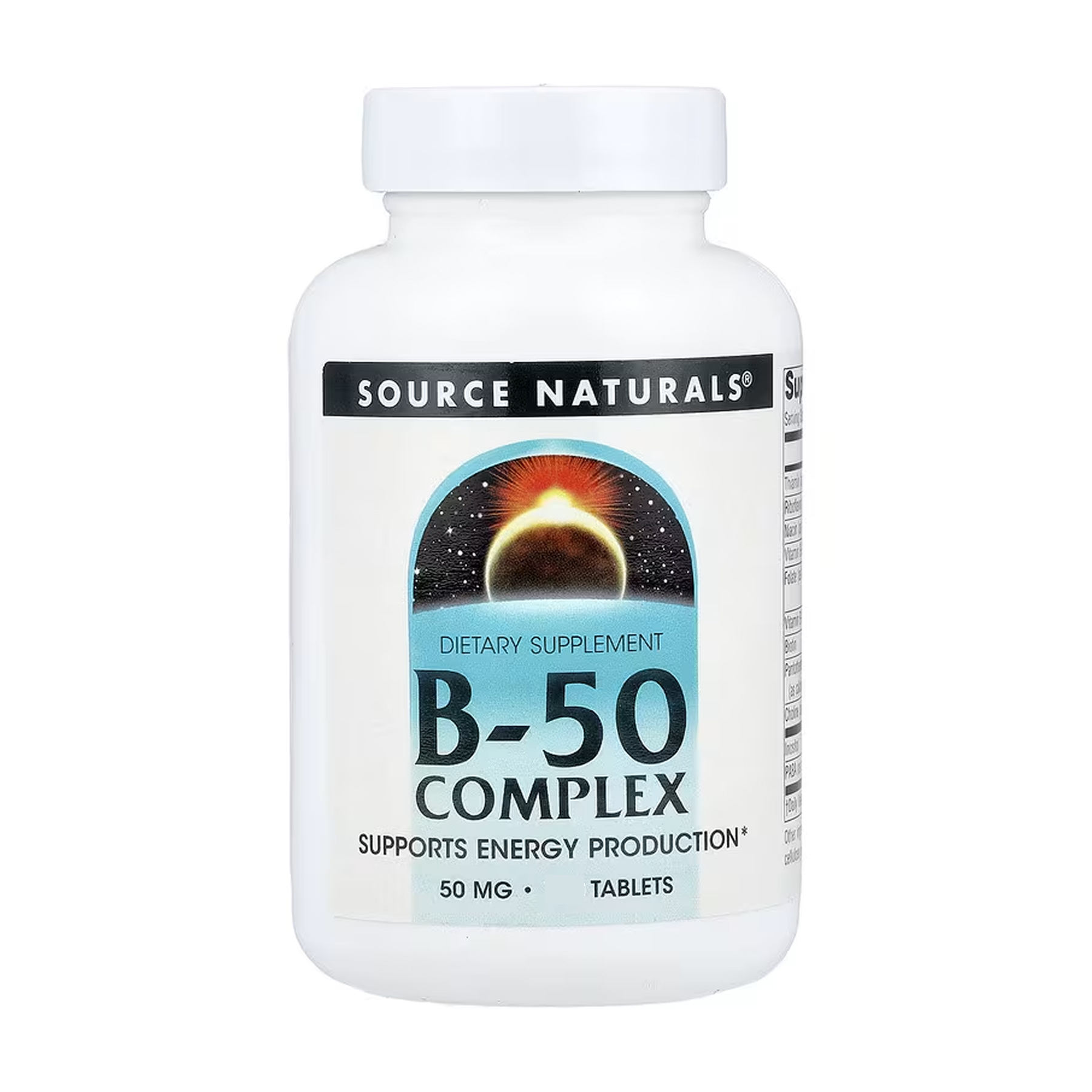 vitamin-b-50-complex-50mg-50-tabs-52494947690478_2c0e16d8d8 Vitamin B-50 Complex 50mg - 50 tabs - Зображення 1