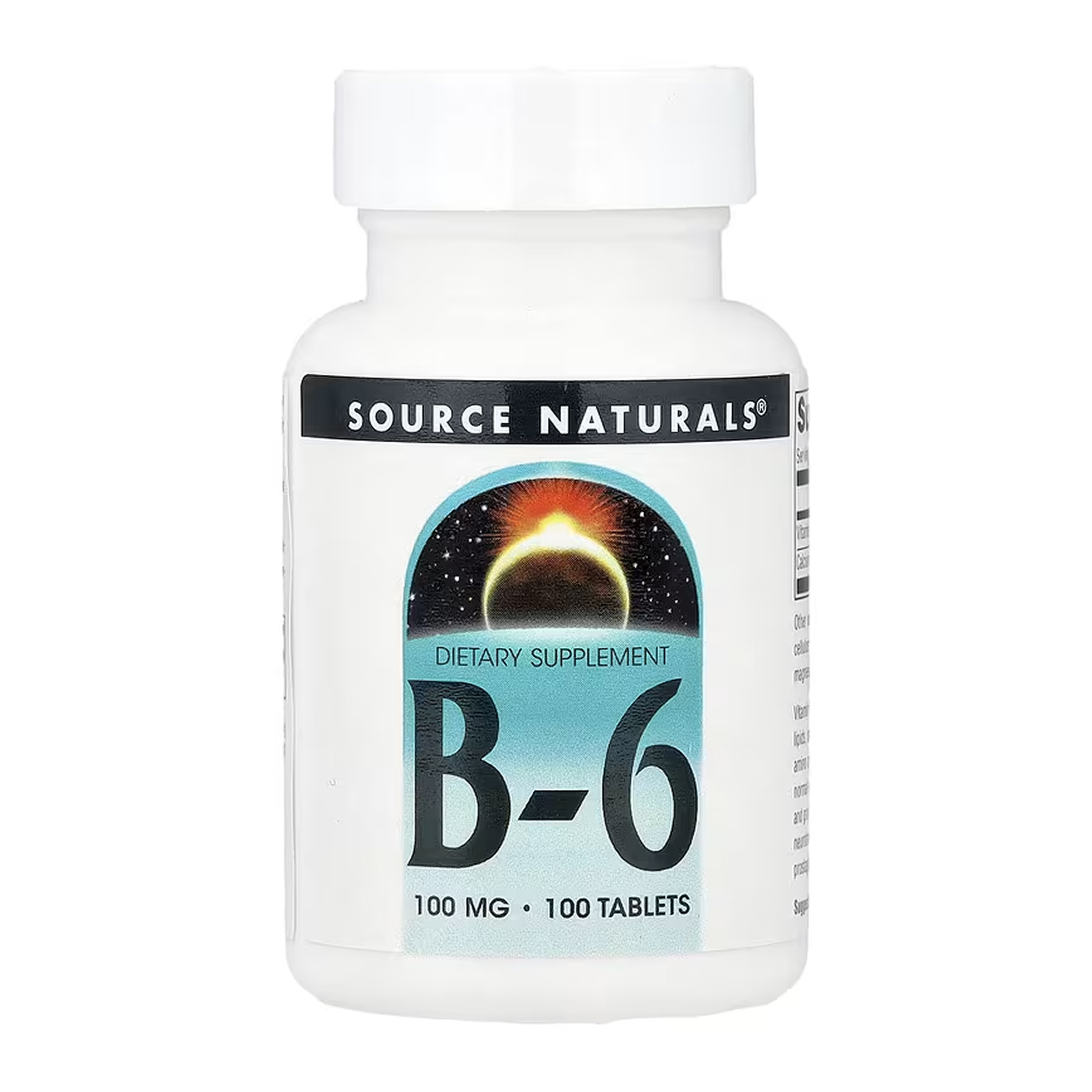 vitamin-b-6-100-mg-100-tabs-67125468895797_90d3e7fffd Vitamin B-6 100 mg - 100 tabs - Зображення 1
