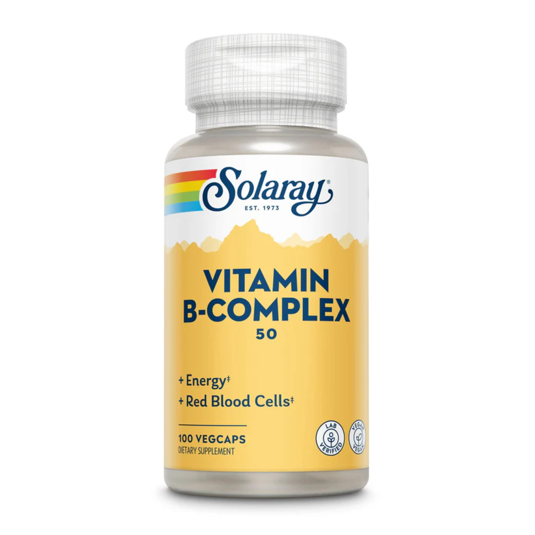 vitamin-b-complex-50-50mg-100-vcaps-59545925719574_88603ede8a Vitamin B-Complex 50 50mg - 100 vcaps - Зображення 1