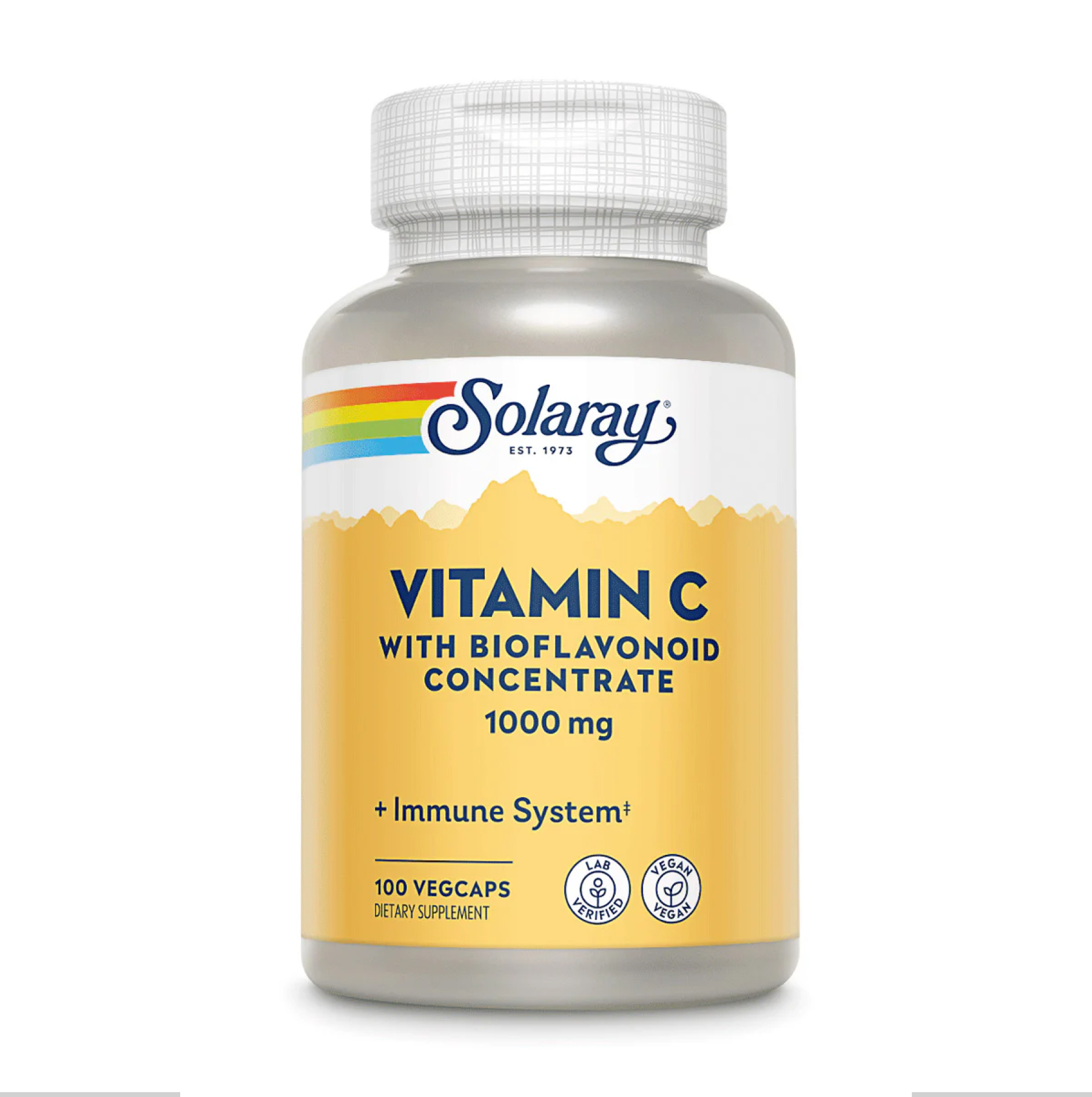 vitamin-c-with-rose-hips-acer-1000mg-100-vcaps-41733293025740_063b49ce1e Vitamin C with Rose Hips, Acerola & Bioflavonoids 1000mg - 100 vcaps - Зображення 1