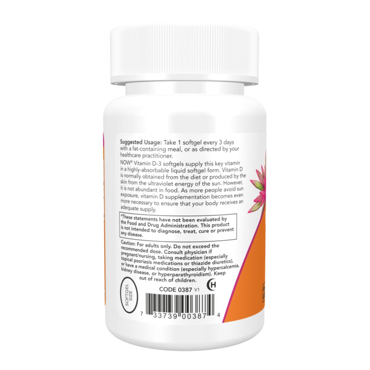 VIT D-3 10,000 IU - 30 sgels - Зображення 3