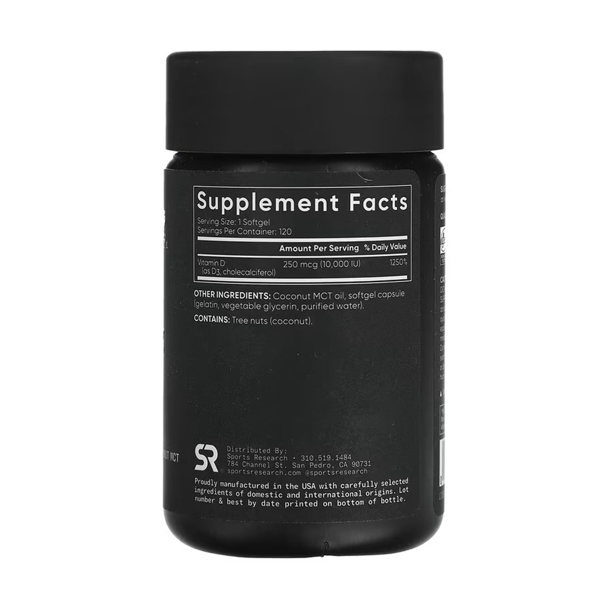 Vitamin D3 10000IU - 120 softgels - Зображення 2