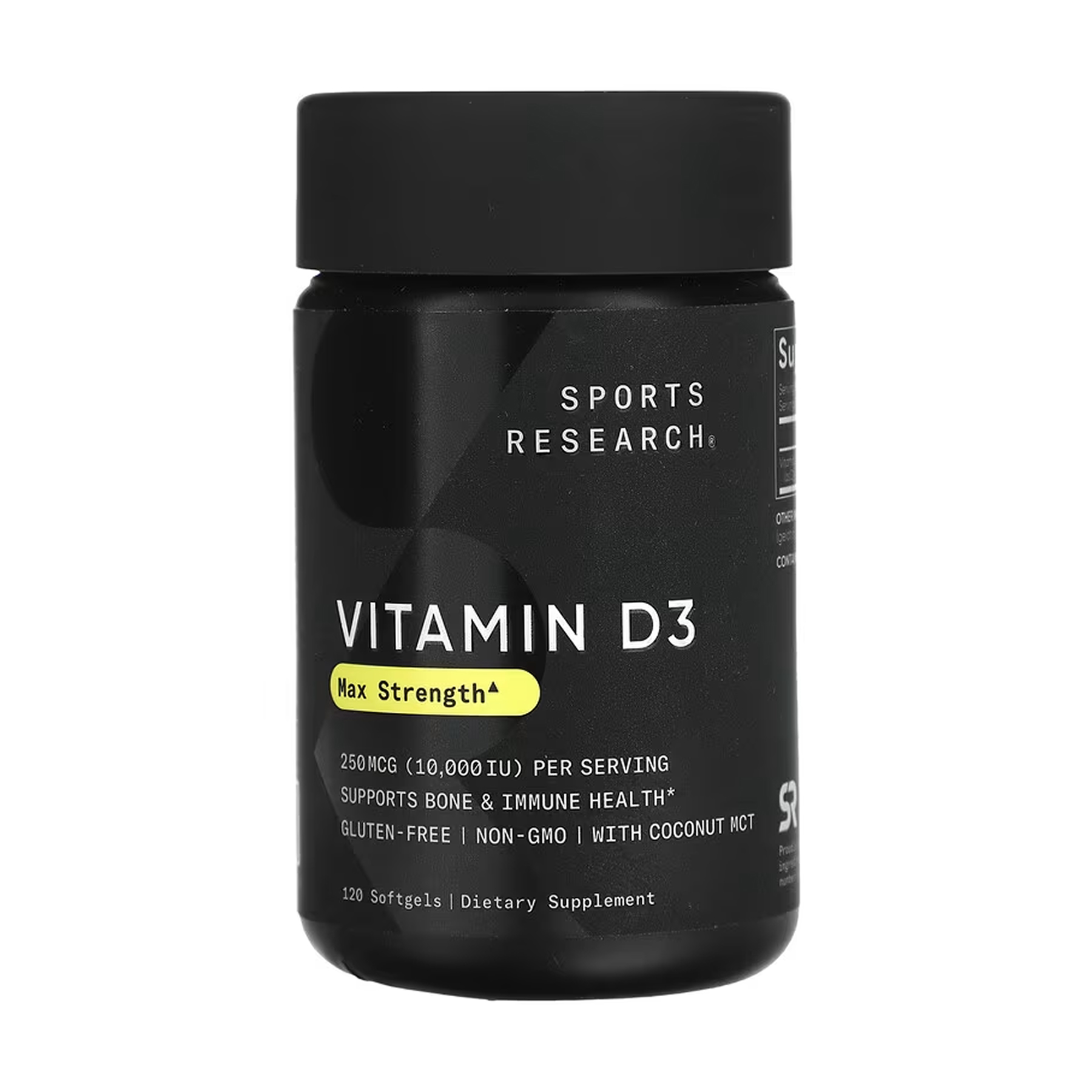 vitamin-d3-10000iu-120-softgels-39001521087924_d67f01ba87 Vitamin D3 10000IU - 120 softgels - Зображення 1