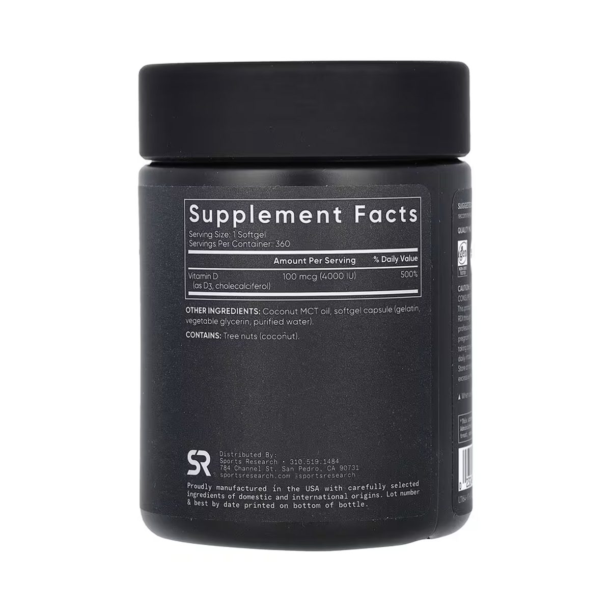 Vitamin D3 4000IU - 360 softgels - Зображення 2