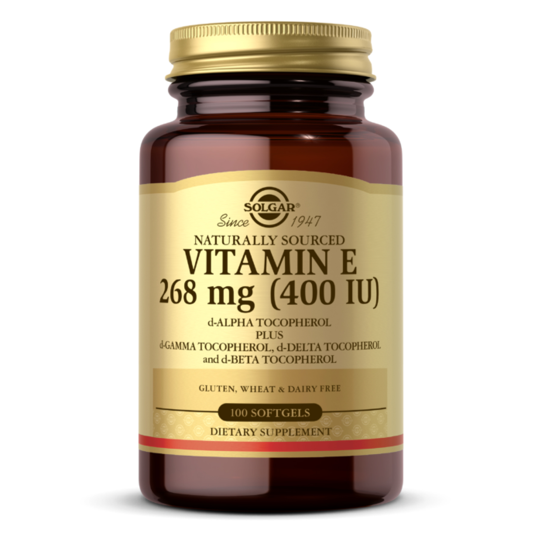 vitamin-e-268-mg-400-iu-mixed-100-softgels-d-alpha-tocopherol-mixed-tocopherols-57766566903812_0362591b7e Vitamin E 268 mg (400 IU) Mixed - 100 softgels - Зображення 1