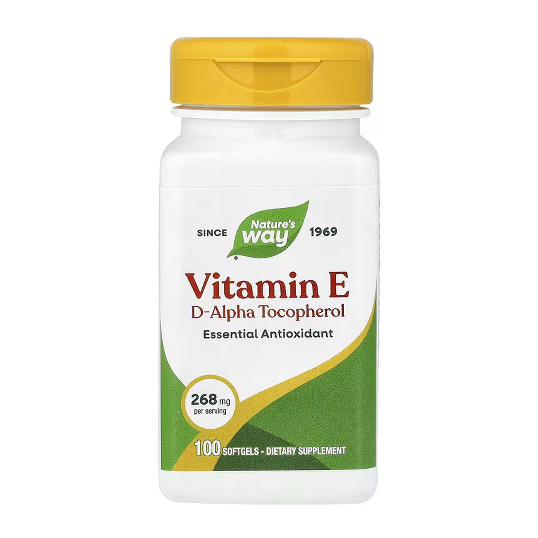 vitamin-e-d-alpha-tocopherol-100-softgels-84371625637671_ea4df2ec5b Vitamin E D-Alpha Tocopherol - 100 Softgels - Зображення 1