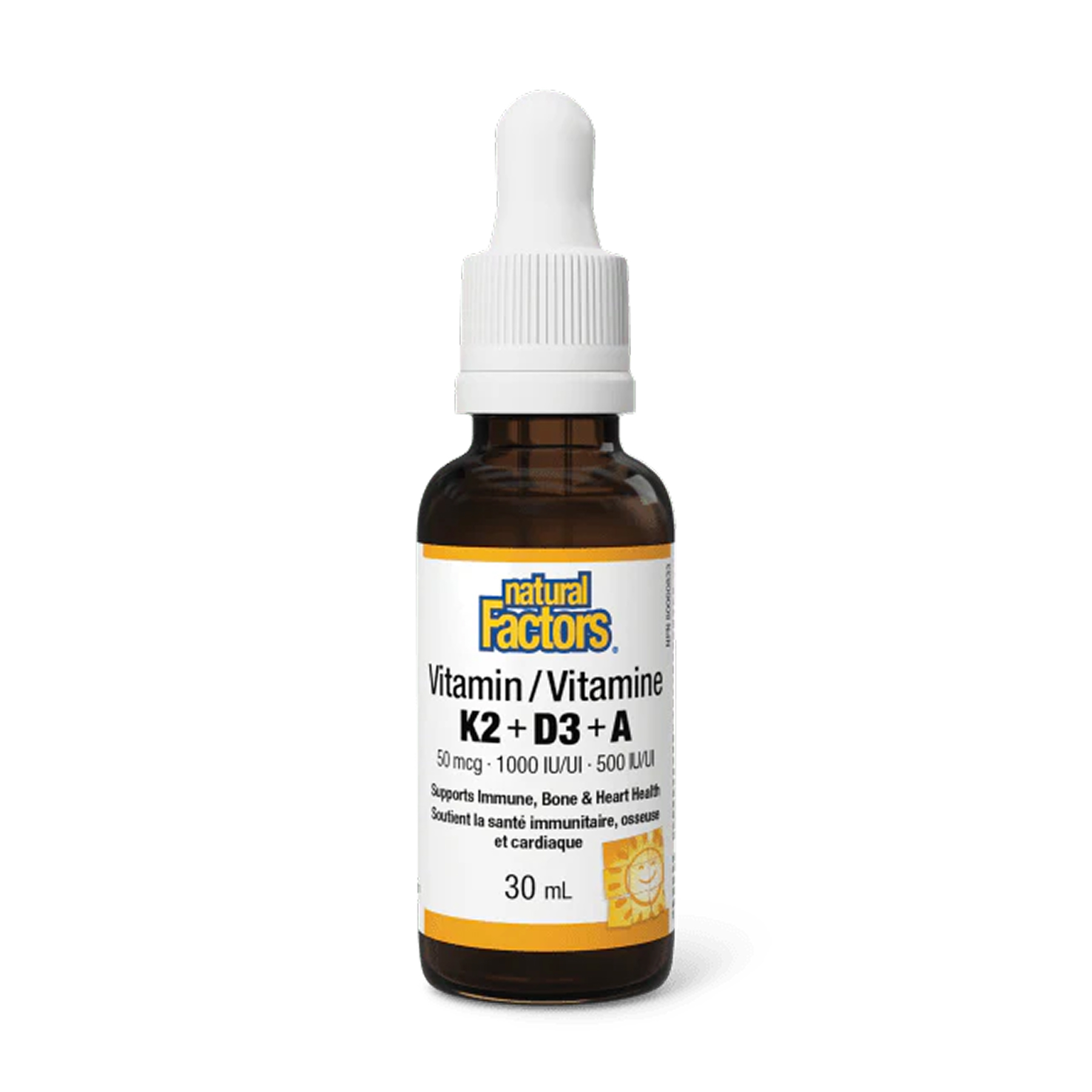 vitamin-k2d3a-50-mcg-1000-iu-500-iu-30ml-26363290188327_241da3172b Vitamin K2+D3+A 50 mcg/1000 IU/500 IU - 30ml - Зображення 1