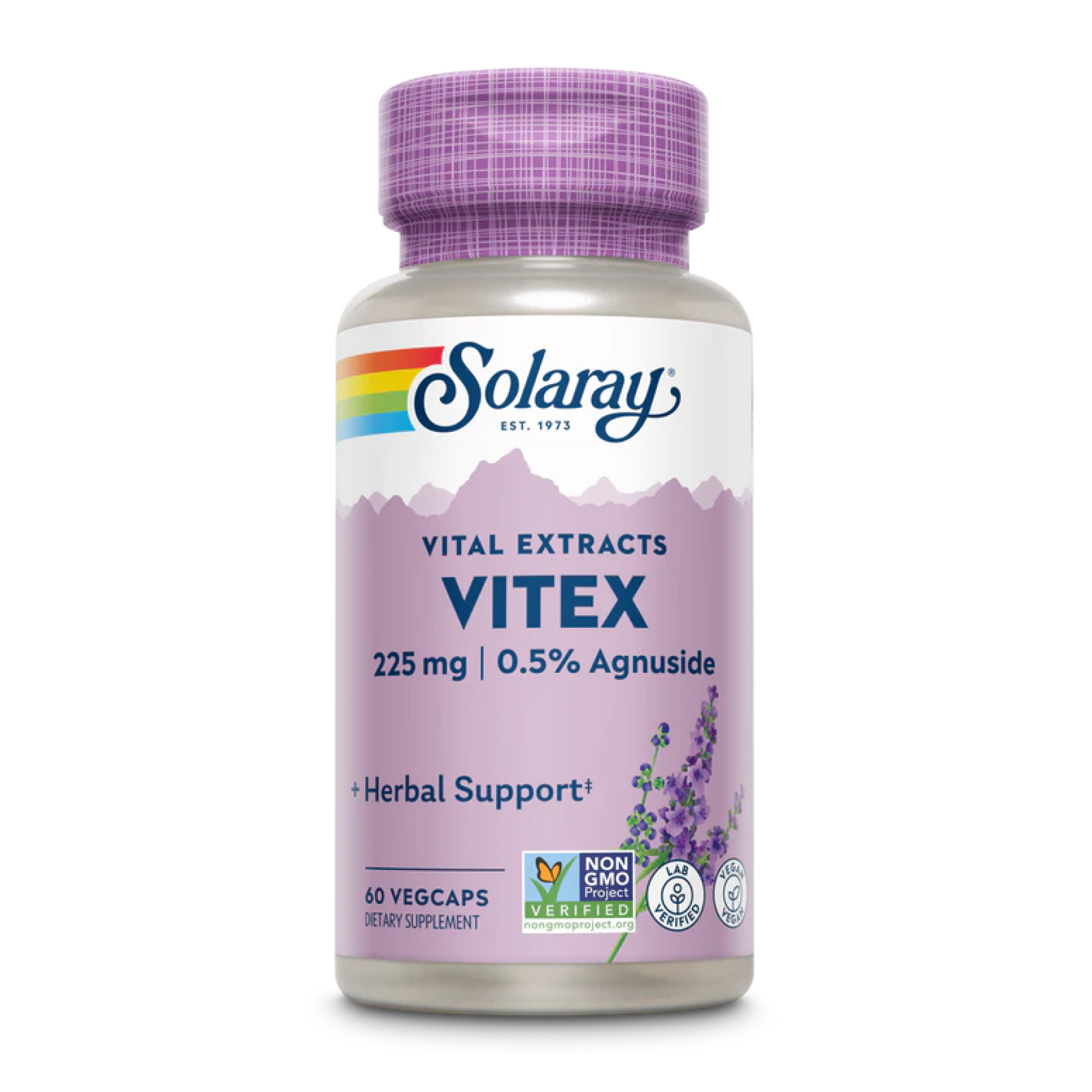 vitex-chaste-berry-extract-225mg-60-vcaps-46496313772308_4e404cf60a Vitex Chaste Berry Extract 225mg - 60 vcaps - Зображення 1