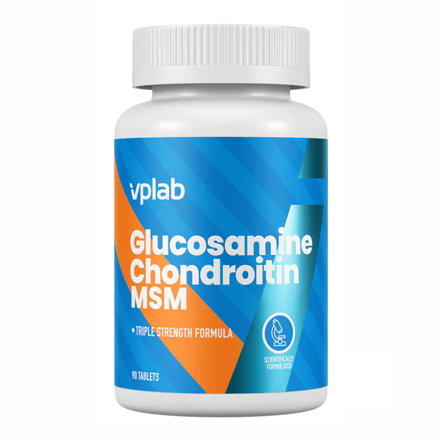 vplabglucosamine-chondroitin-msm-90-tabs-35587117815612_b1eb5e8f03 Glucosamine Chondroitin MSM - 90 tabs - Зображення 1