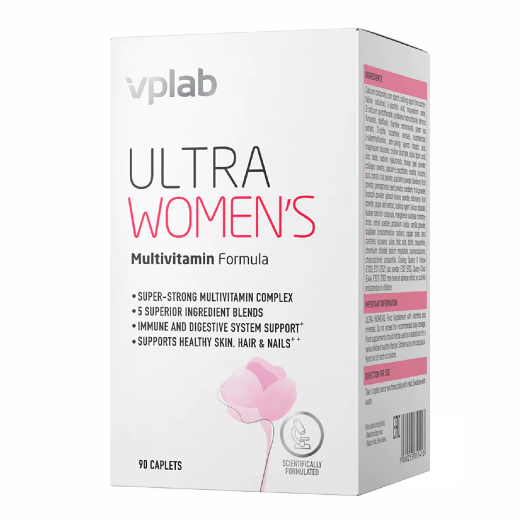 vplabultra-women-multivitamin-formula-90-caps-73278402432263_cb358a5069 Ultra Women Multivitamin Formula - 90 caps - Зображення 1