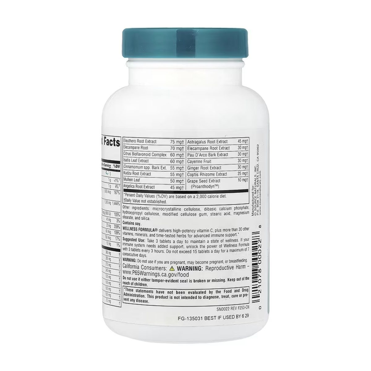 Wellness Formula® - 90 tabs - Зображення 3