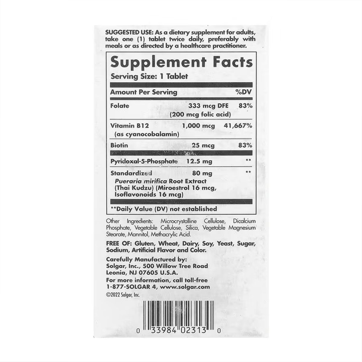 Women's Balancing Formula - 60 tabs - Зображення 2