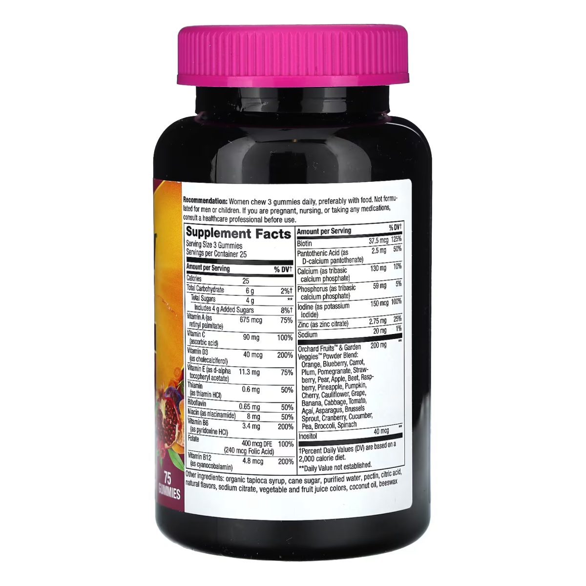 Women's Premium Multivitamin - 75 gummies - Зображення 2