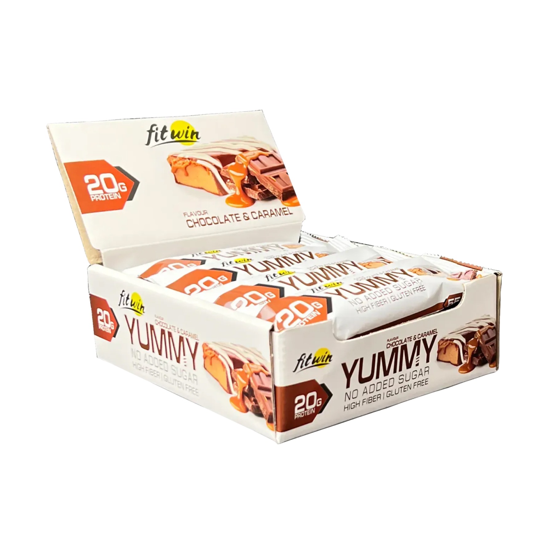 yummy-12x55g-chocolate-and-caramel-39714568287447_42b786b9f1 Yummy - 12x55g Chocolate and Caramel - Зображення 1