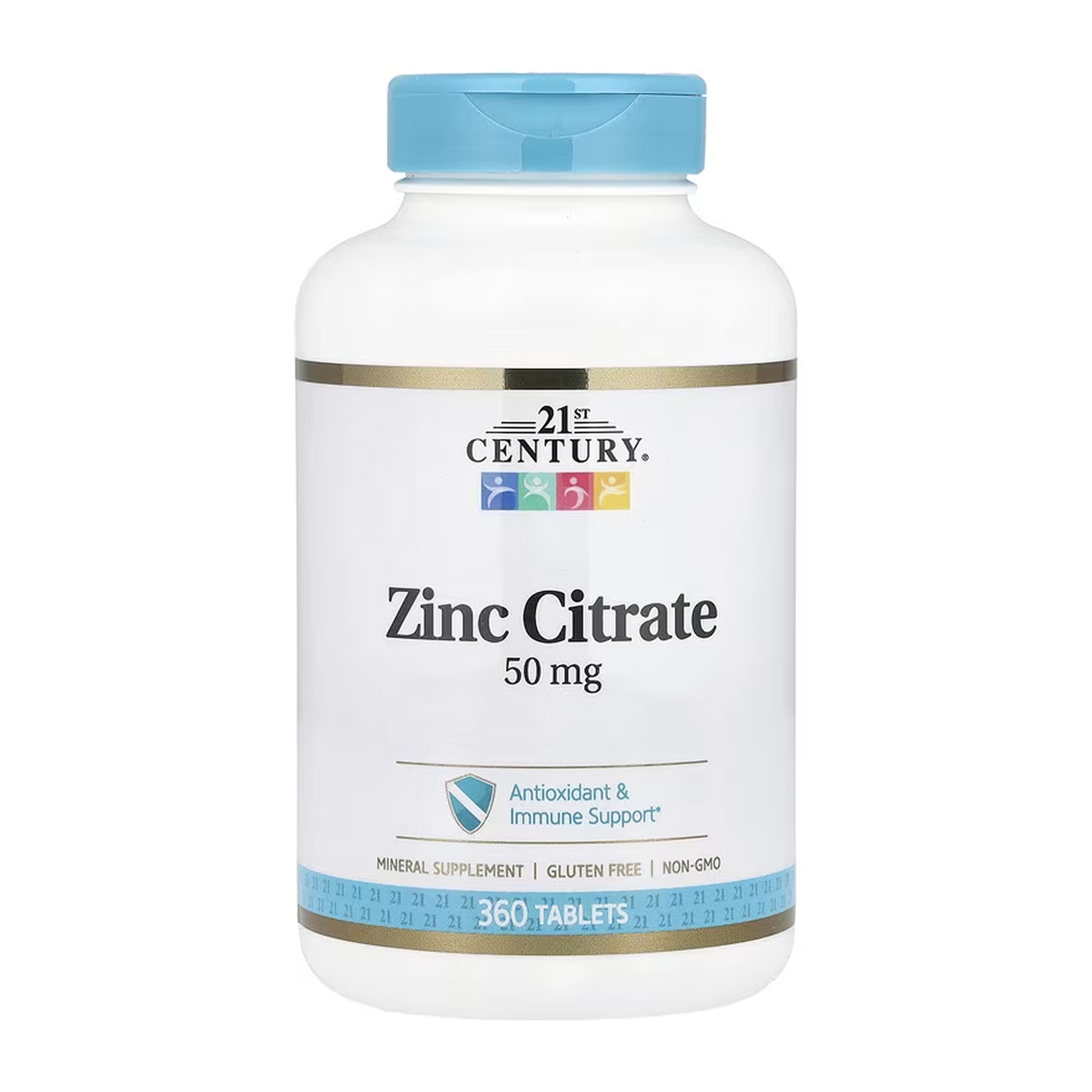 zinc-50-mg-360-tabs-81700123242207_5748eae424 Zinc Citrate 50 mg - 360 tabs - Зображення 1