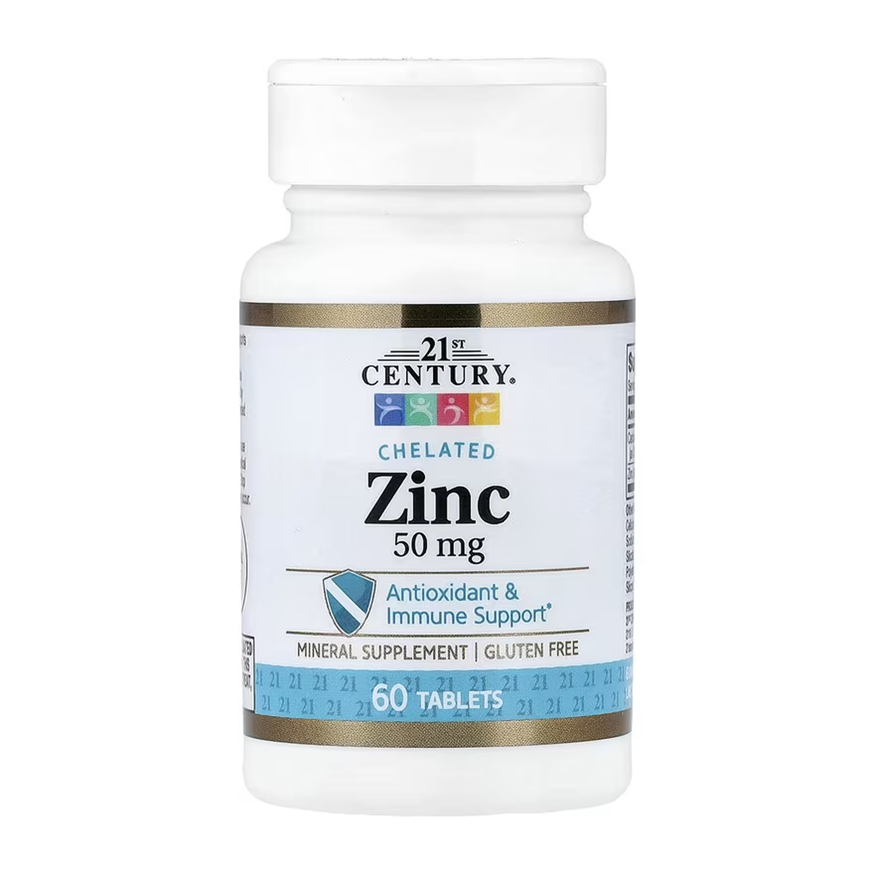 zinc-50-mg-60-tabs-98166239495981_3086c593eb Zinc Chelated 50 mg - 60 tabs - Зображення 1