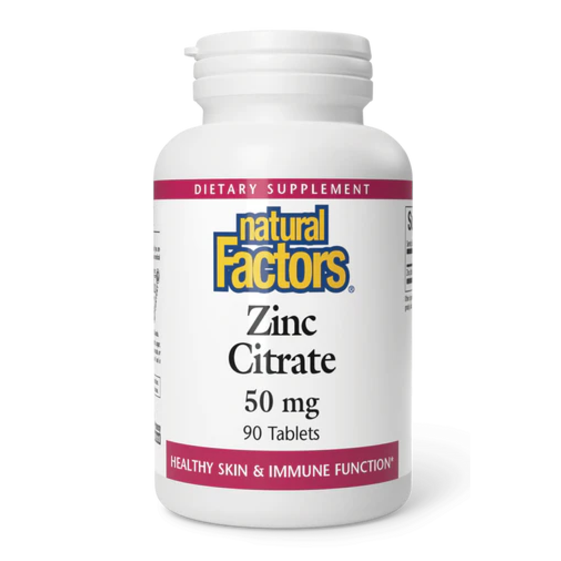 zinc-citrate-50mg-90-tabs-51399420907703_7b34baf254 Zinc Citrate 50mg - 90 tabs - Зображення 1