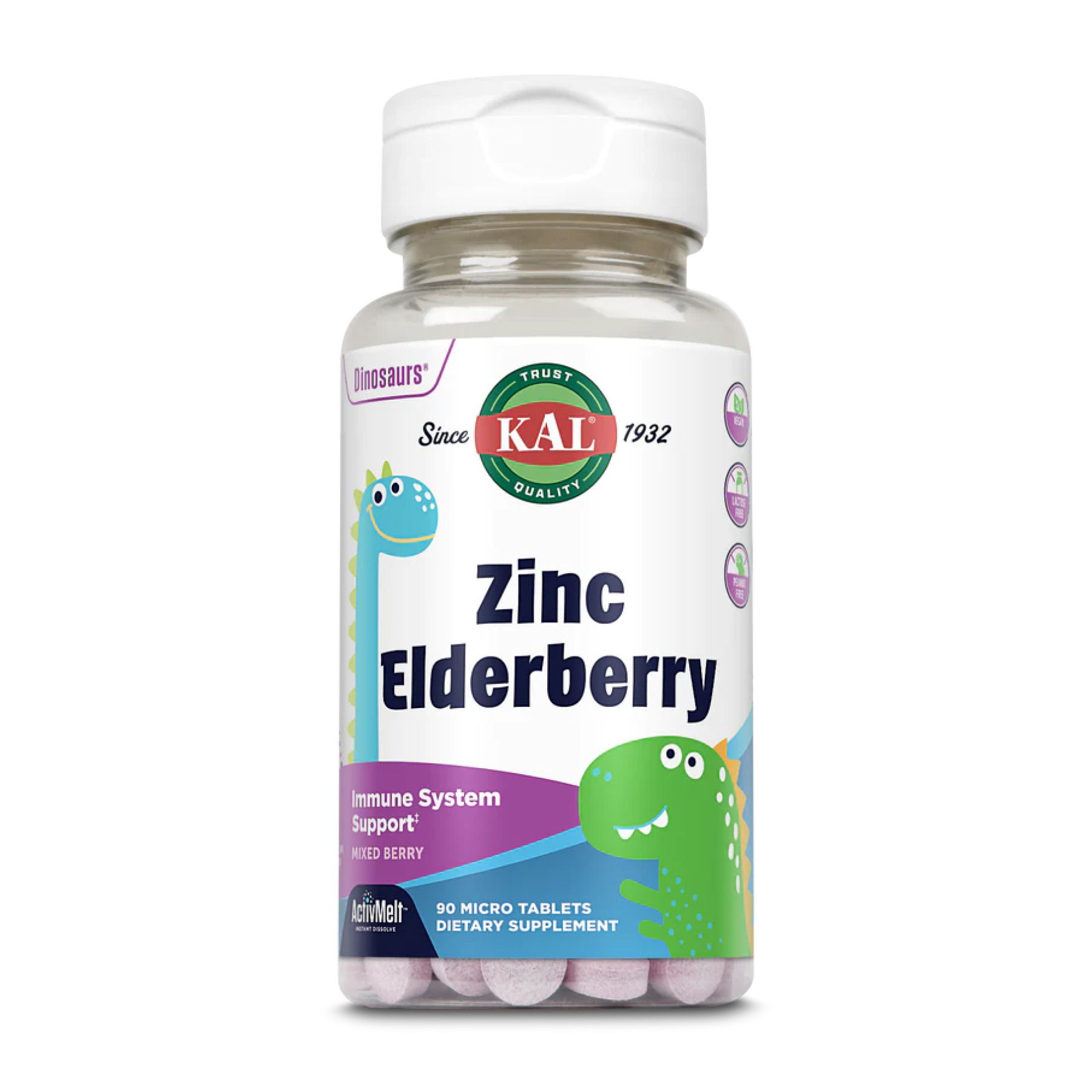 zinc-elderberry-activmelt-vegetarian-lozenge-berry-btl-plastic-5mg-90ct-93388338999959_79279c0e57 Zinc Elderberry 5mg - 90 tabs Berry - Зображення 1