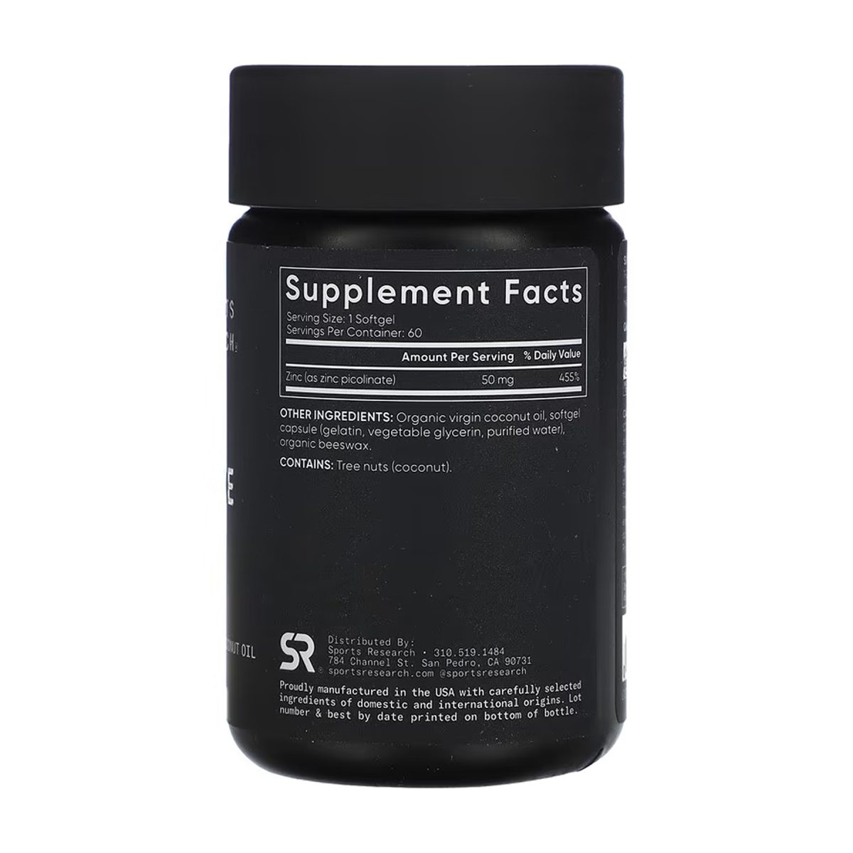 Zinc Picolinate 50mg - 60 softgels - Зображення 2