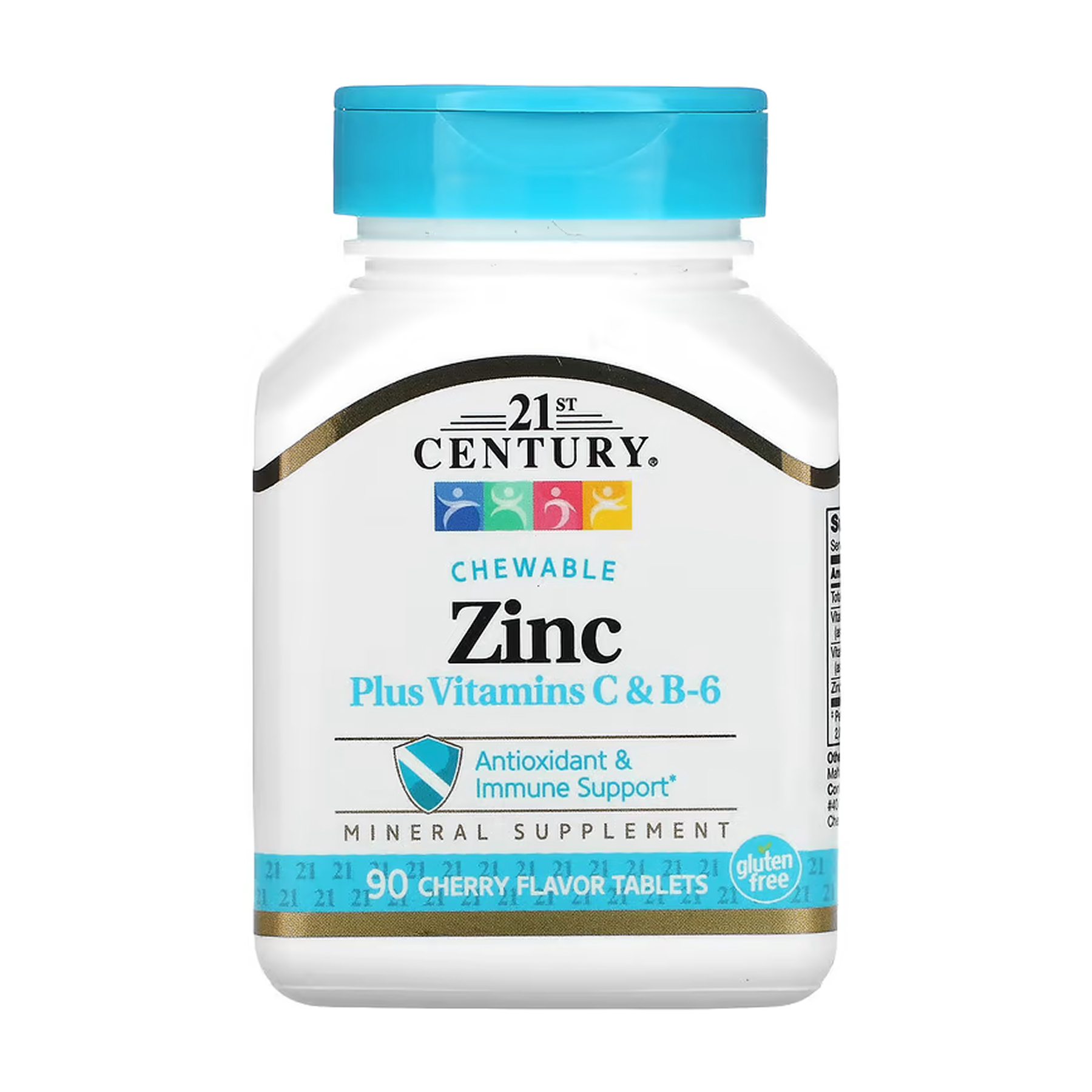 zinc-plus-vitamins-c-b-6-90-tabs-cherry-93847003148291_82fe53a409 Zinc Plus Vitamins C & B-6 - 90 tabs Cherry - Зображення 1