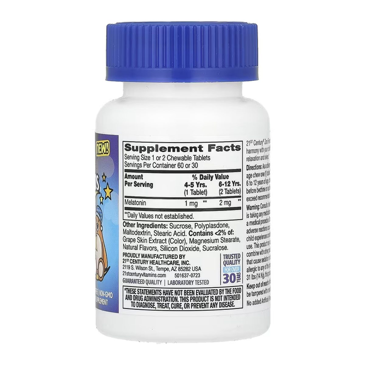 Zoo Friends Sleep - 60 chewable tabs - Зображення 2